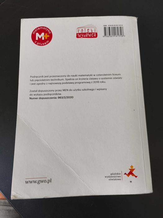 Matematyka z plusem 2 zakres rozszerzony