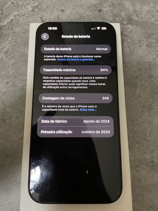 Iphone 16 pro max Black Titanium