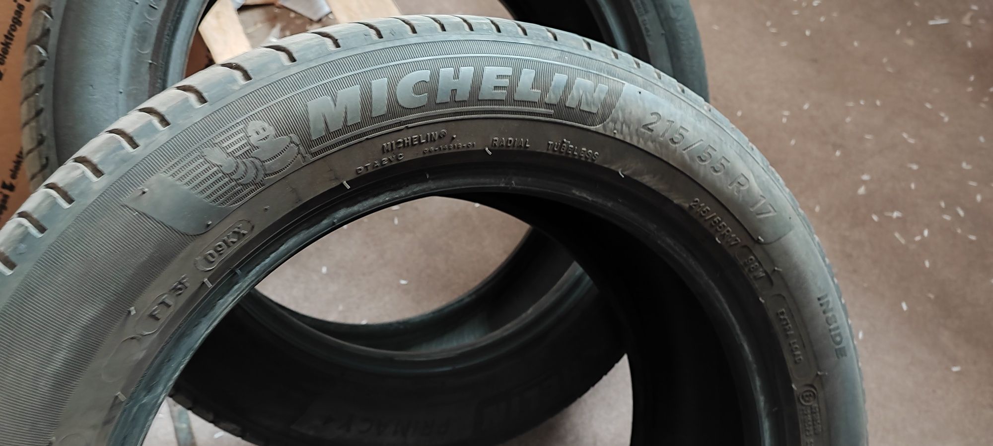 2x opony letnie Michelin R17 215x55 98W