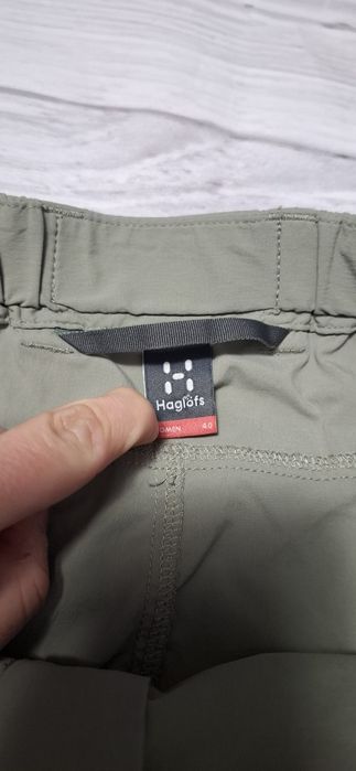 Spodnie damskie Haglöfs 2w1, turystyczne, trekkingowe, outdoor