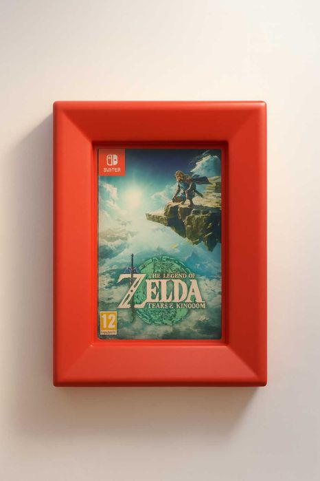 Moldura de parede para jogos Nintendo switch