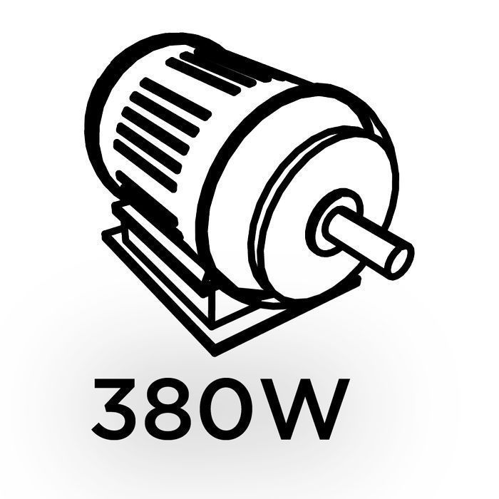 Szlifierka Oscylacyjna 380W, Stopa 115 X 230 Mm