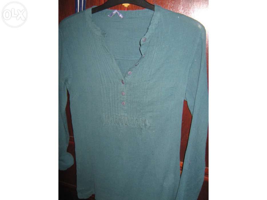 Blusa verde de sra