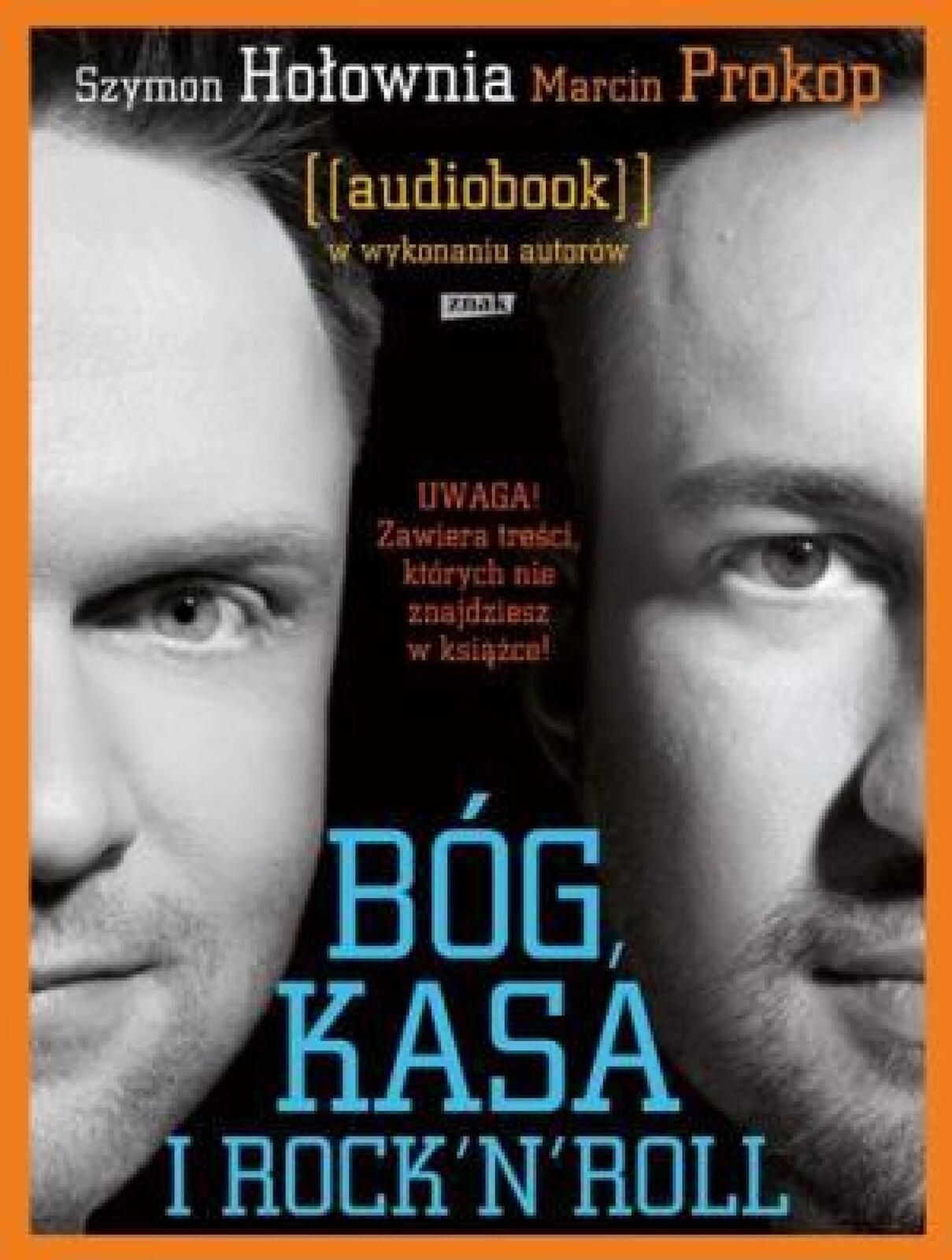 Bóg, kasa i rock'n'roll audiobook Znak Szymon Hołownia, Marcin Prokop