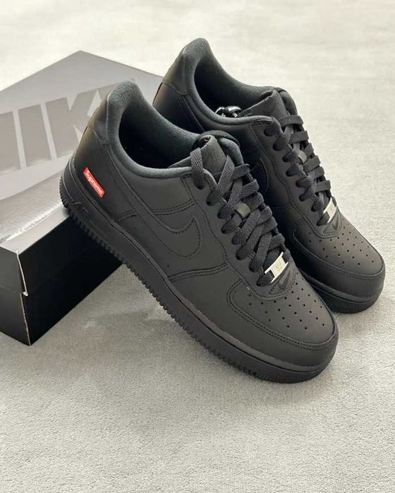 Nike_Air_Force_1_Low_Supreme_Black R.36