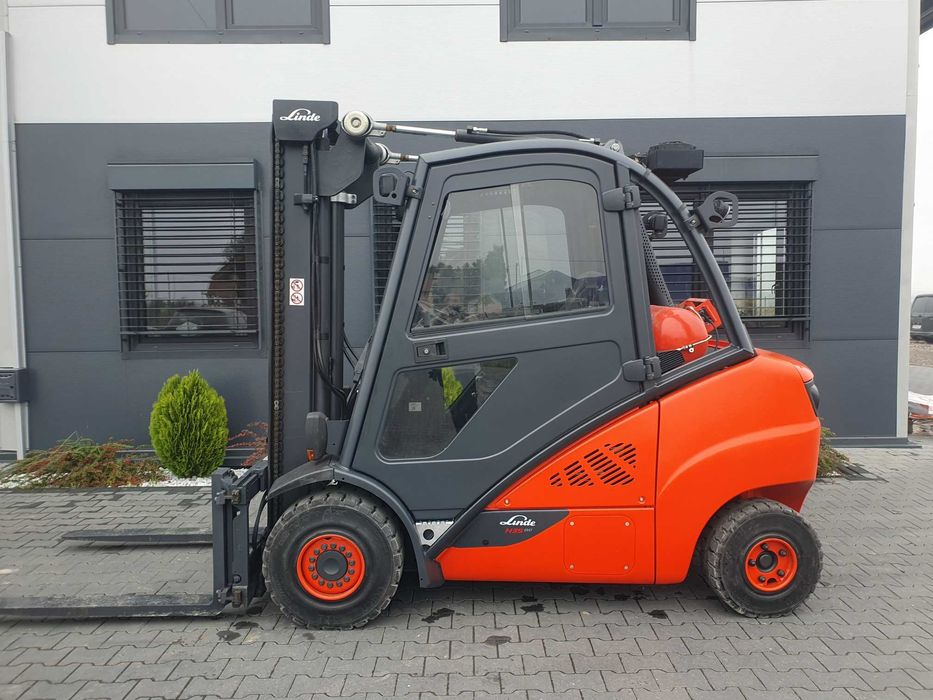 Wózek Linde H35T 2016r Duplex 4 sekcje Kabina H25 H35 H40