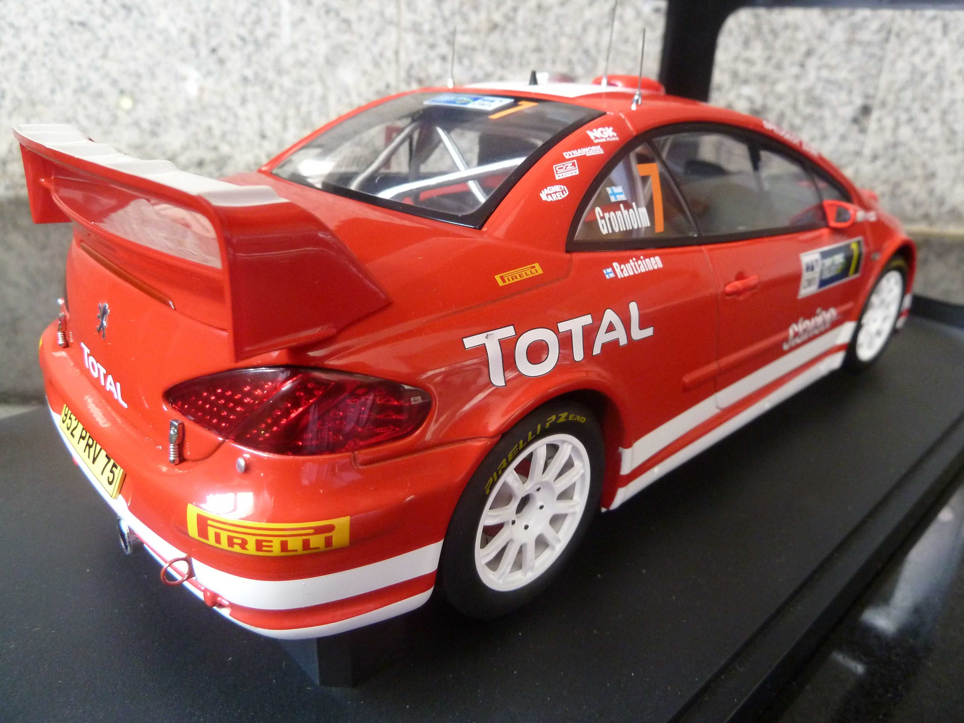 1:18 AutoArt, Peugeot 307 WRC 2005, Gronholm, Minichamps