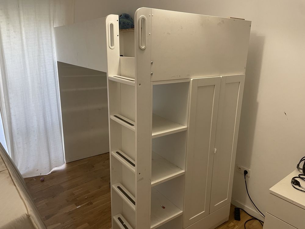 Antresola biała IKEA