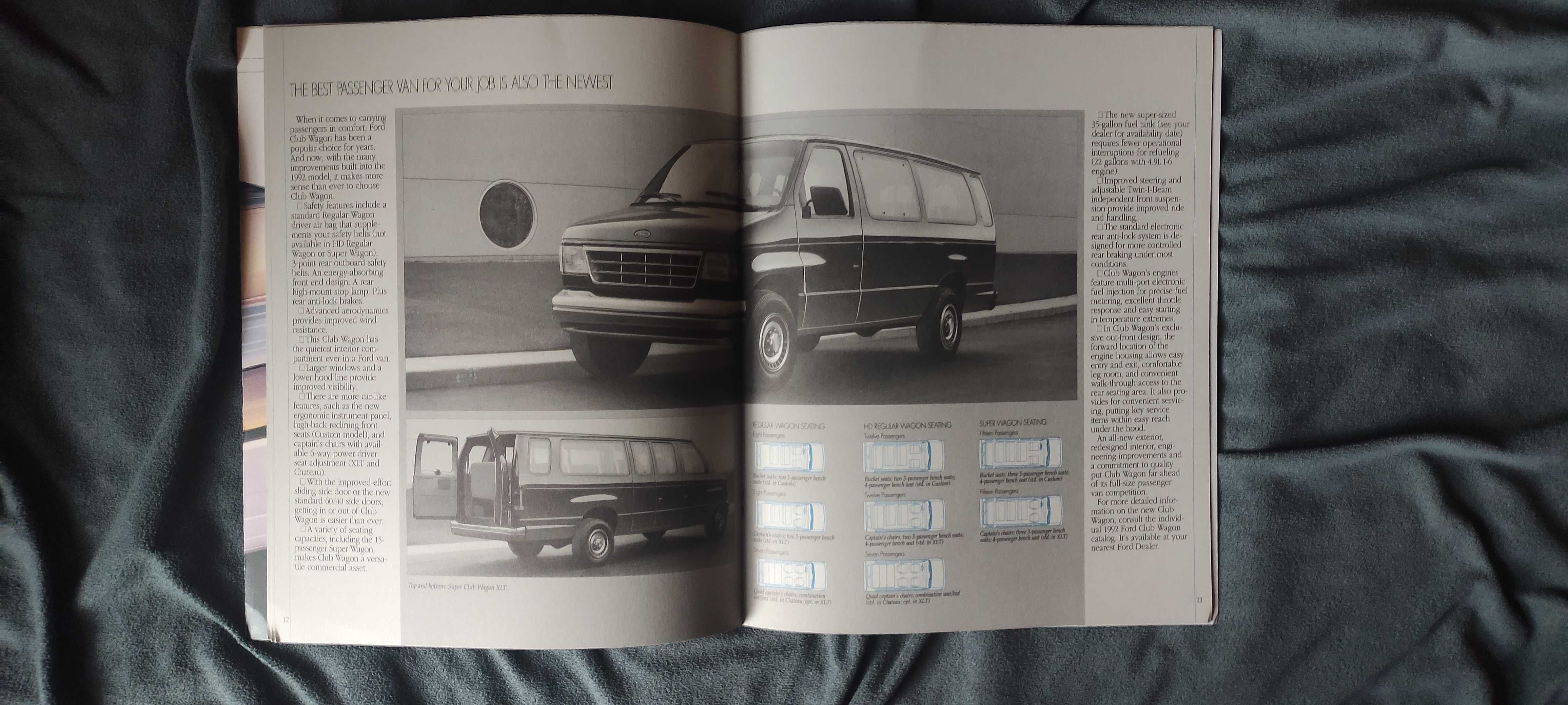 Prospekt Ford Vans 1992