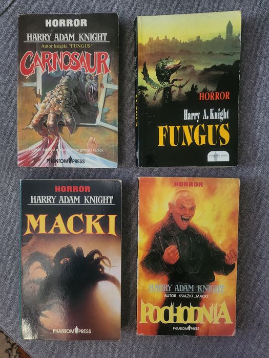 Horrory Harry Adam Knight Pochodnia Macki Fungus carnosaur