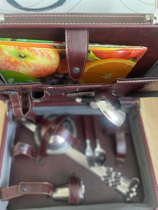 Набір для пікніку, барбекю, юшки "Ягуар". Новий.