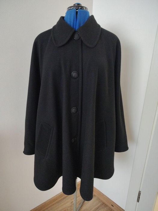 Пальто пончо жіноче розмір L - ХL на високий зріст