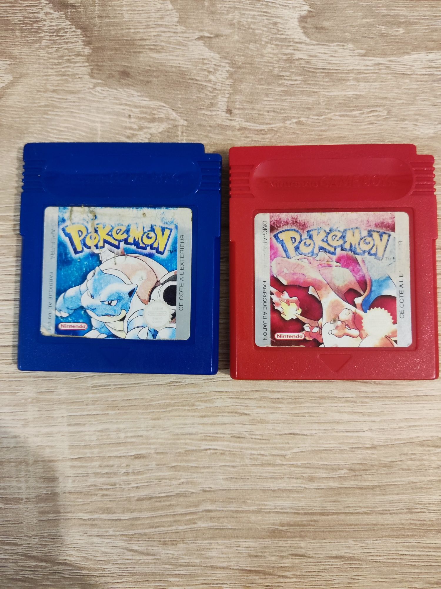 Pokémon red e blue game Boy