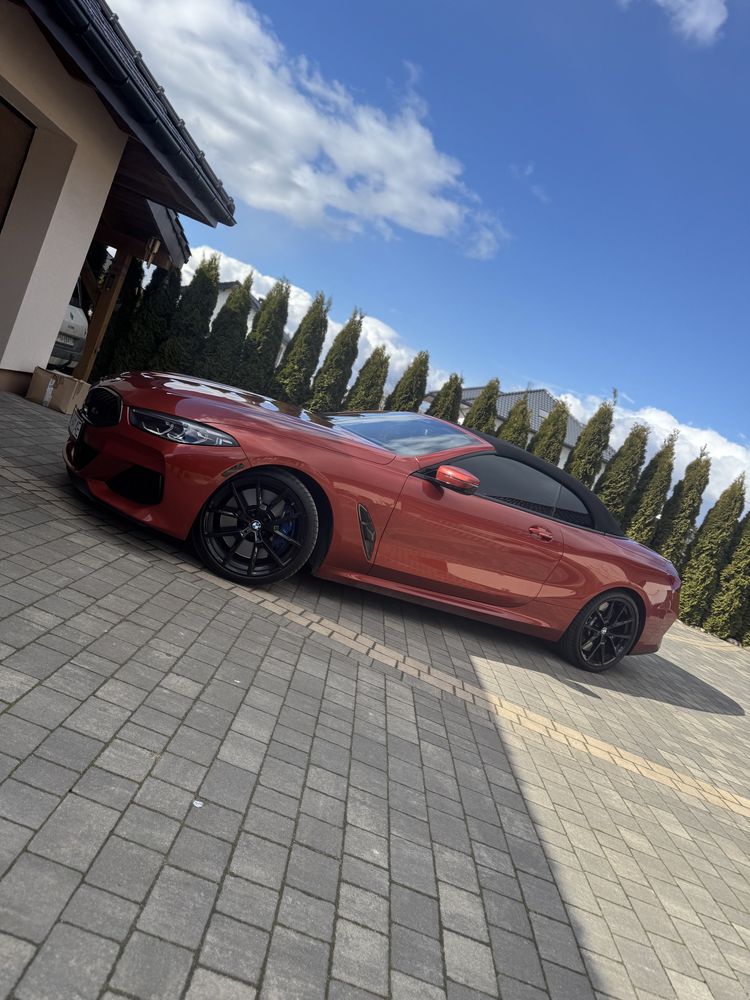 BMW M850i xDrive, 4.4 V8 530hp, 2019r, cabrio, 57tys km, dociag drzwi