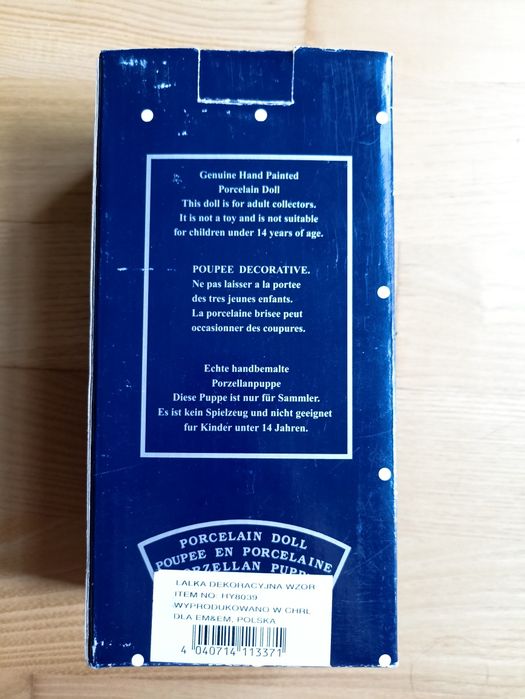Lalka porcelanowa
