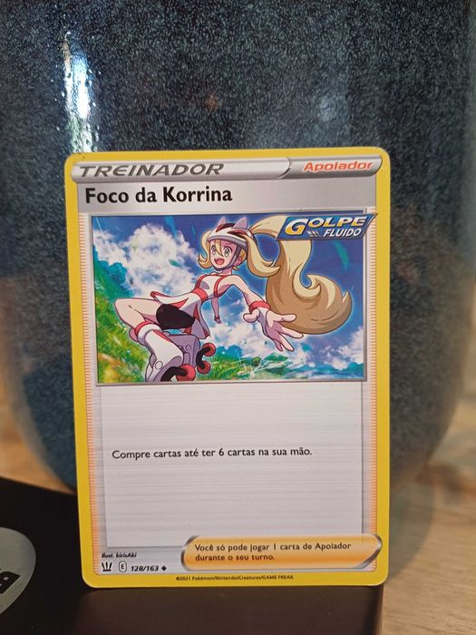 Carta Pokémon Foco da Korrina - mint / near mint