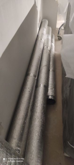 Вентиляційна труба оцинкована, б/у