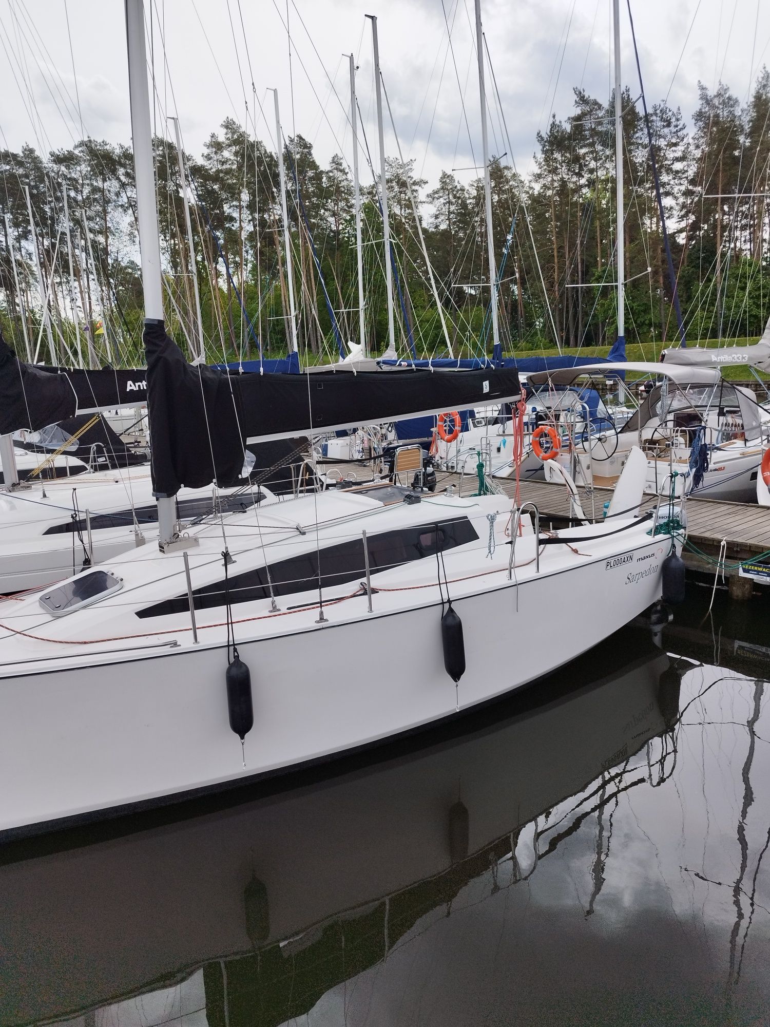 Jacht żaglowy maxus 26