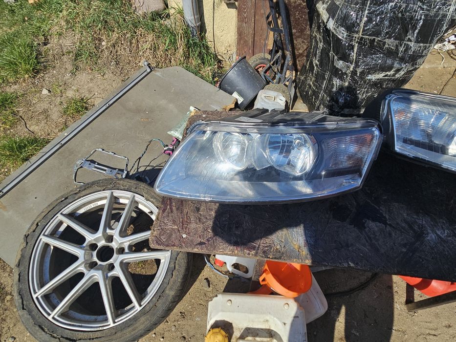 Audi a6 c6 lampa przod lampy przod reflektor