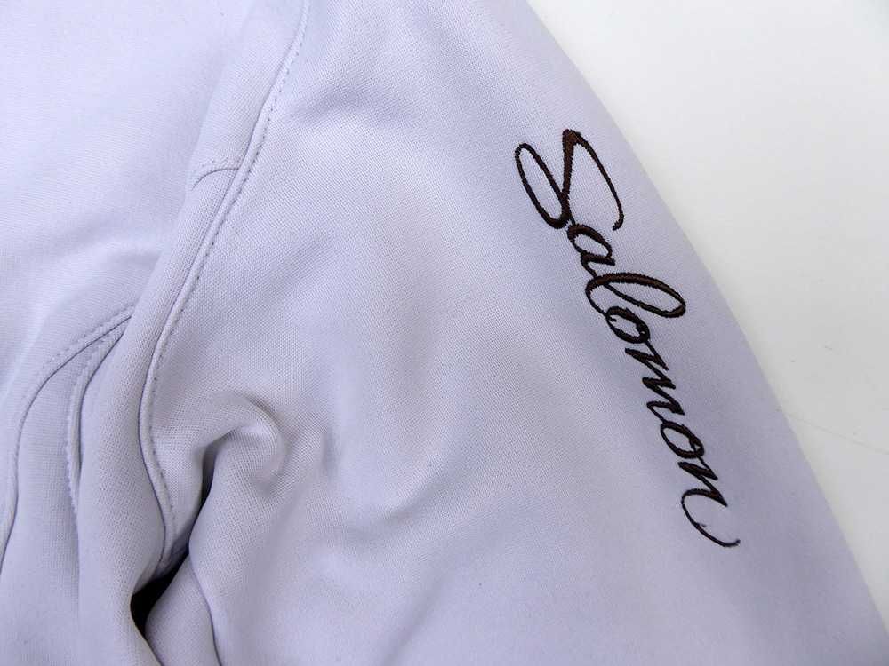 SALOMON actiTHERM biała bluza sportowa