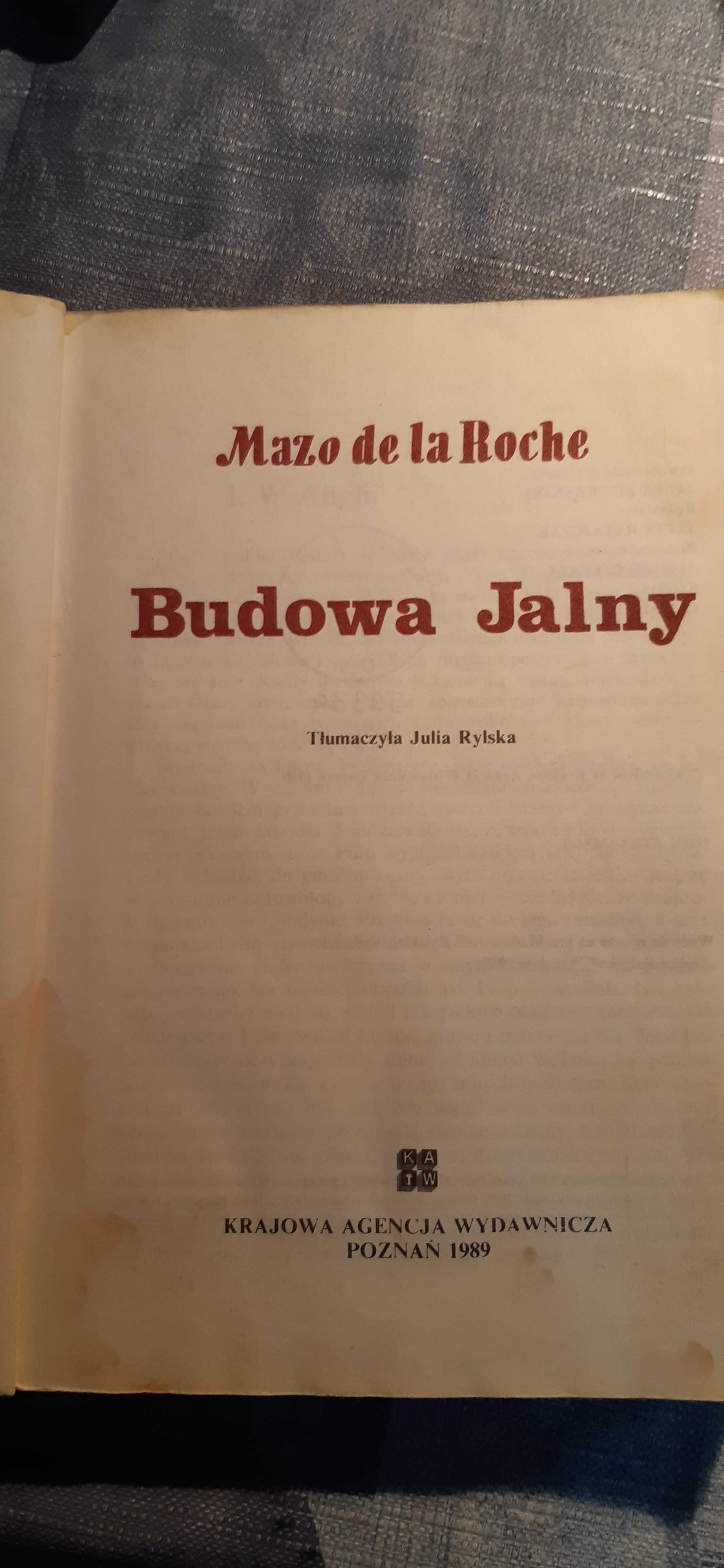 Mazo de la boche Rodzina Whiteoaków