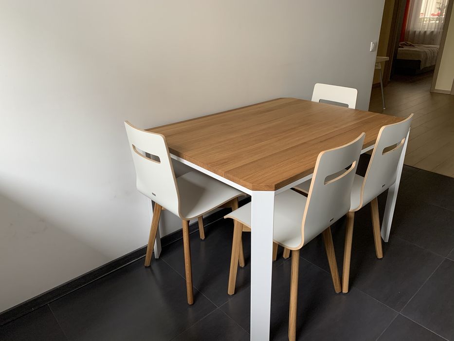 Stół dębowy Take Me Home AXEL 120 cm lite drewno