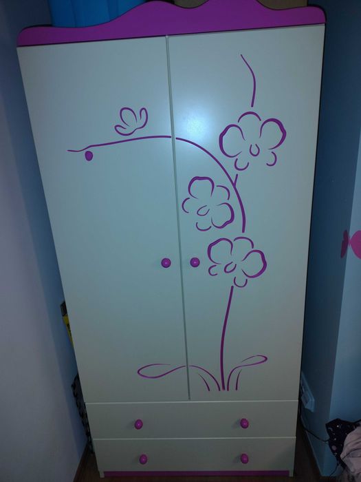 Meblik szafa regał komoda półki dla dziewczynki