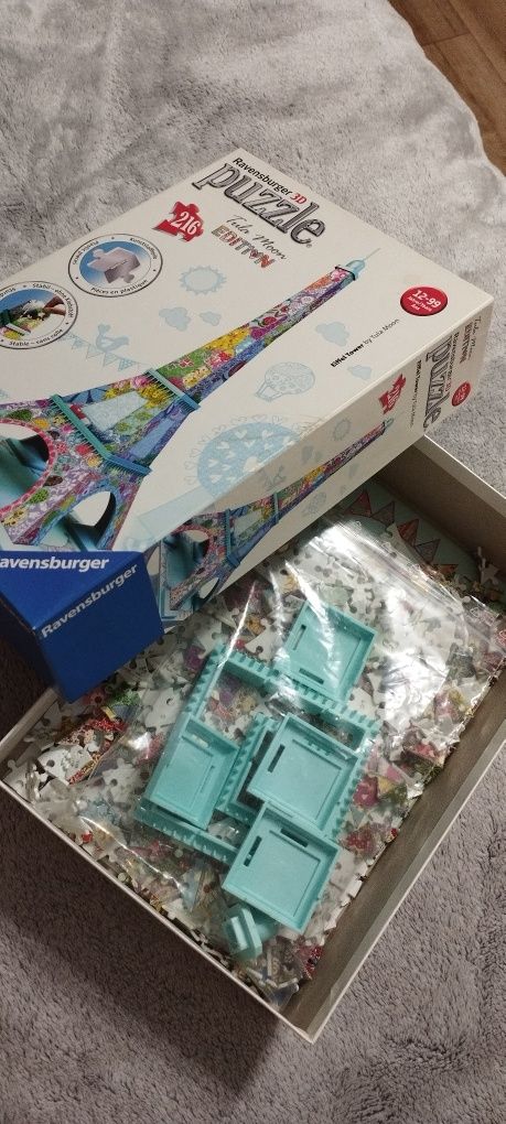 Puzzle Ravensburger 3D Wieża Eiffla