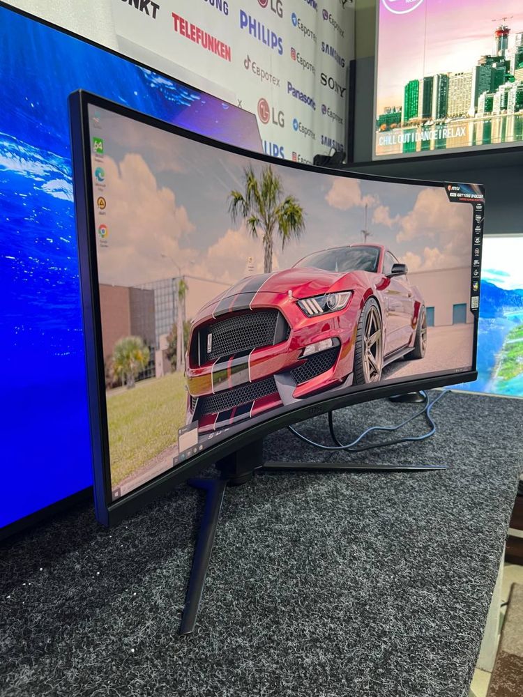 Ігровий монітор MSI 34” 2K 165Hz VA Curved – гарантія 12 міс.
