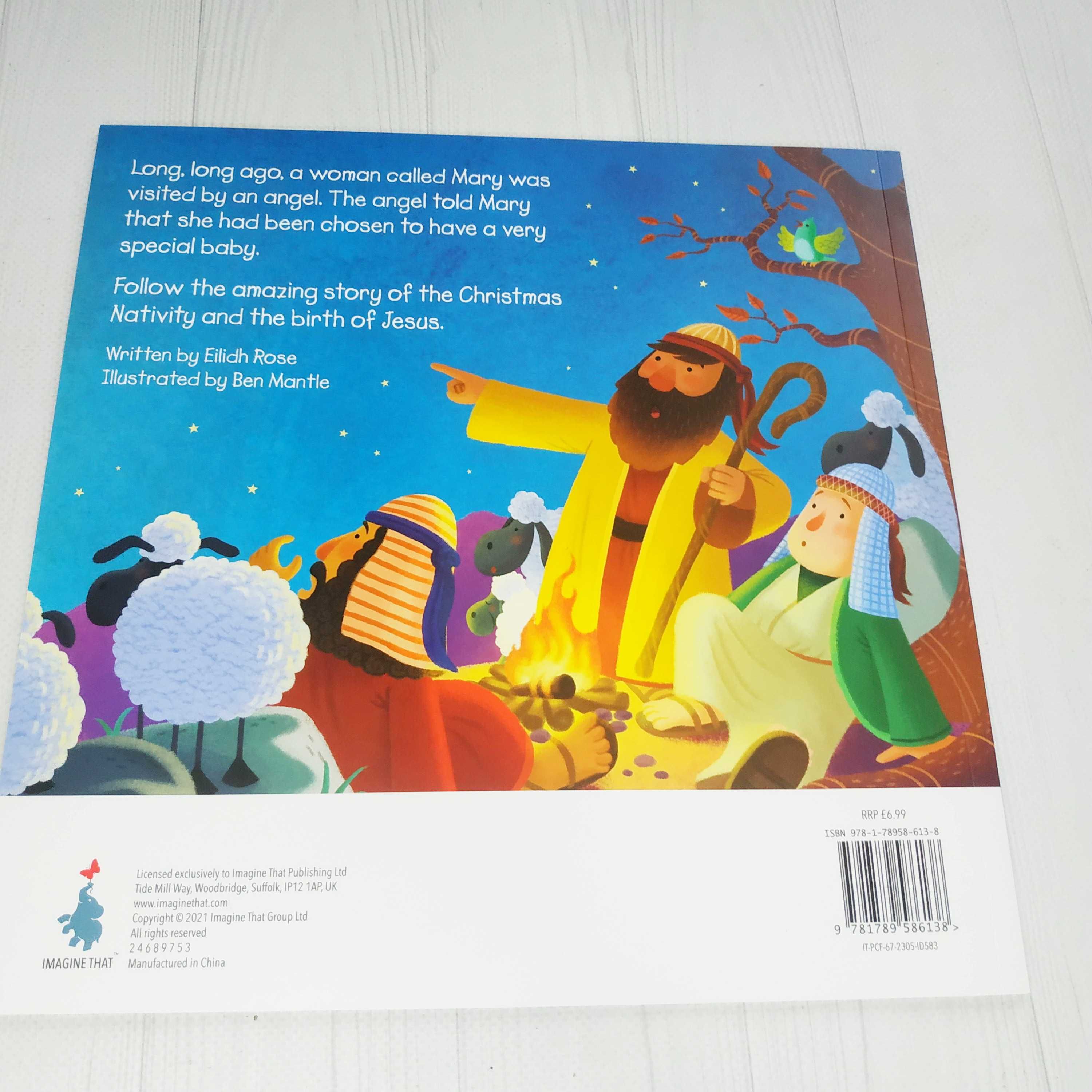 Детская книга на английском  Christmas Nativity Tale