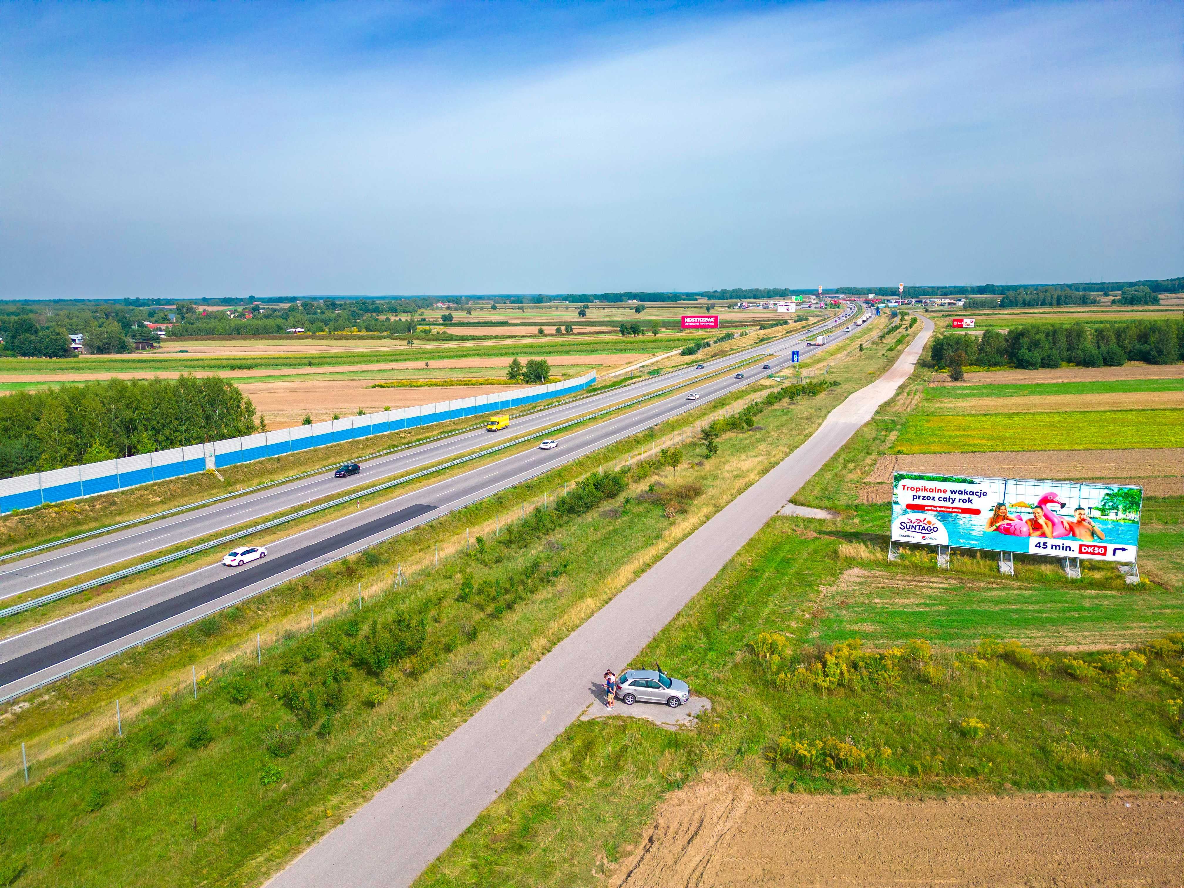 Wynajmę billboard przy A2, baner, powierzchnia reklamowa, reklama