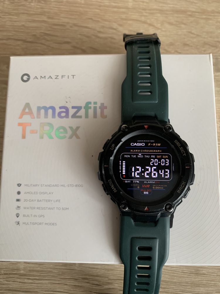 Amazfit t-rex смарт годинник