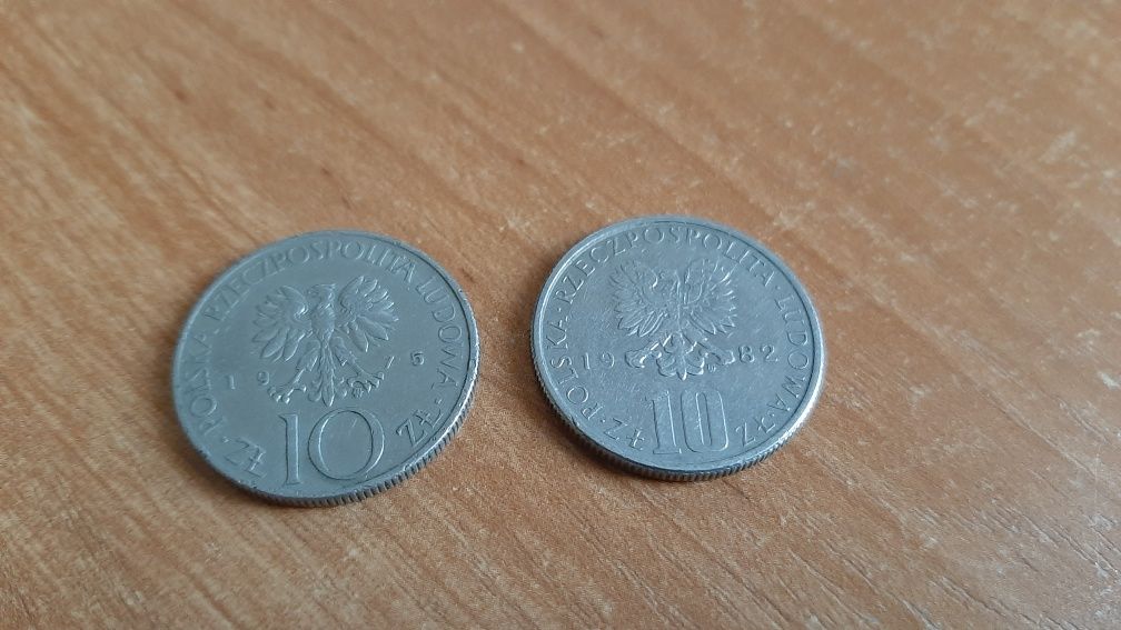 Moneta 10zl Adam Mickiewicz 1975r lub Bolesław Prus 1982 rok
