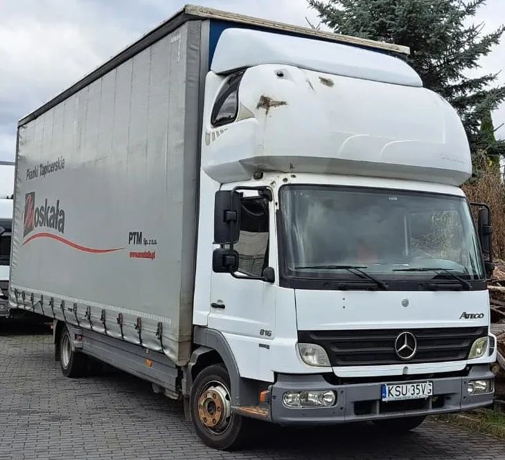 Mercedes-Benz Atego 816  okazja, niski przebieg, na poduszkach