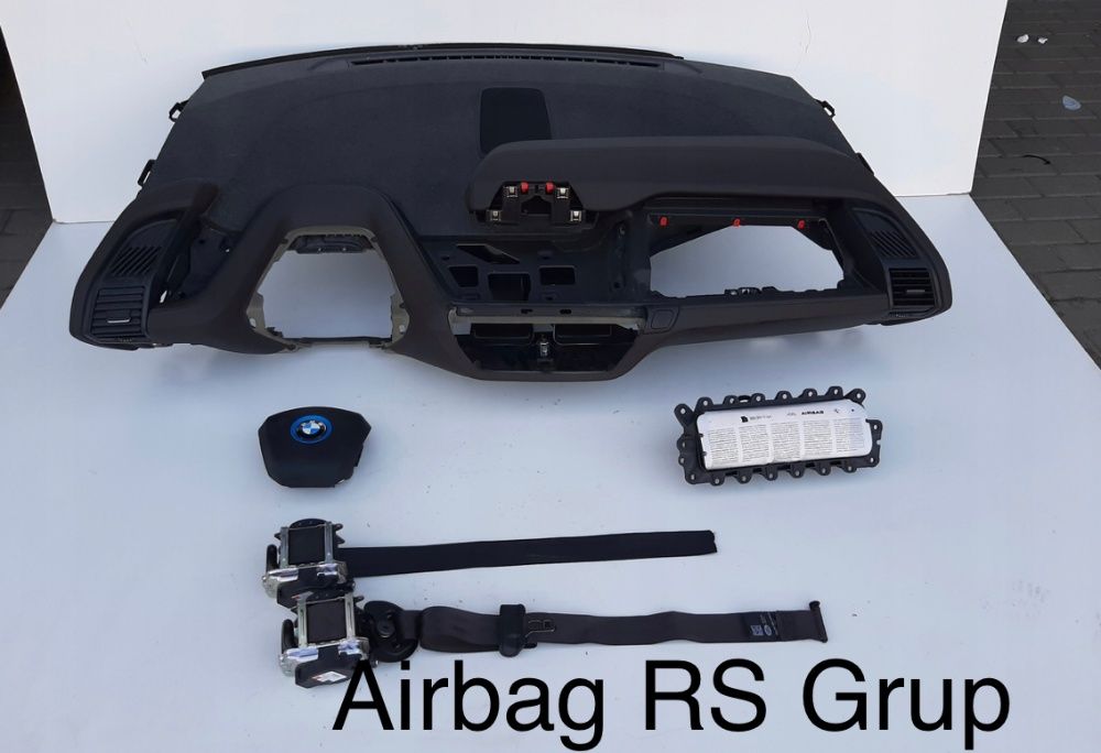 bmw i8 tablier airbags cintos