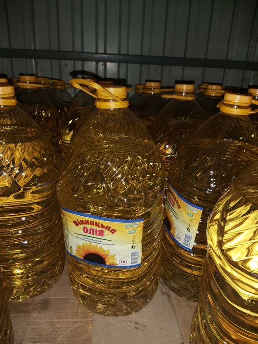 Олія раф.де9.5л.Продаж від двох бутилок.