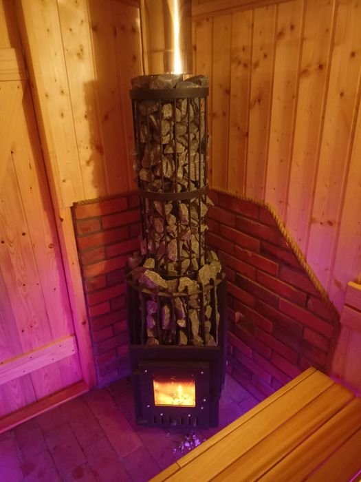 Piec do sauny opalany drewnem - transport w cenie przy zakupie zestawu