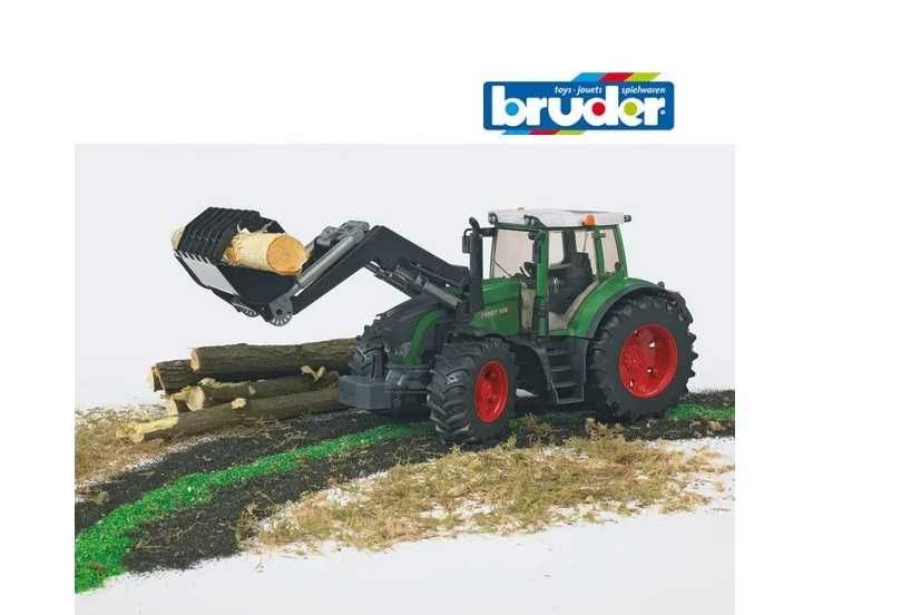 BRUDER- Ciągnik Fendt 936 Vario z ładowaczem U03041