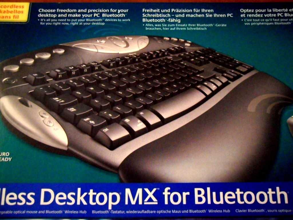 Teclado Cordless Desktop Mx for Bluetooth - NOVO