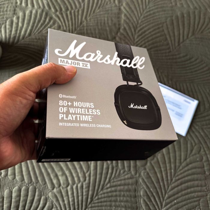 Marshall Major IV – Originais – Novo Selado – Garantia 3 Anos