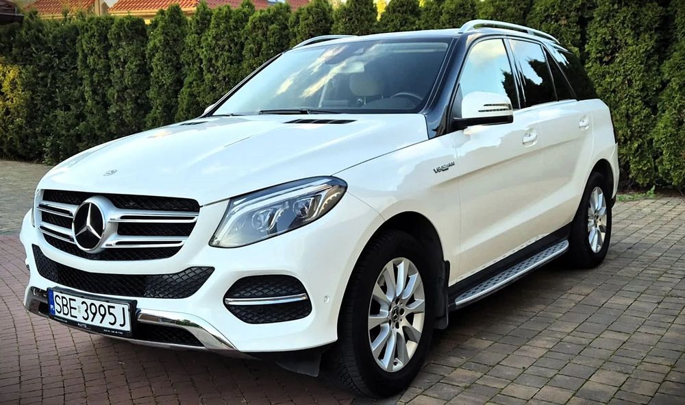 Mercedes-Benz GLE Bezwypadkowy, zadbany, serwis co 10tys km, pneumatyka, webasto