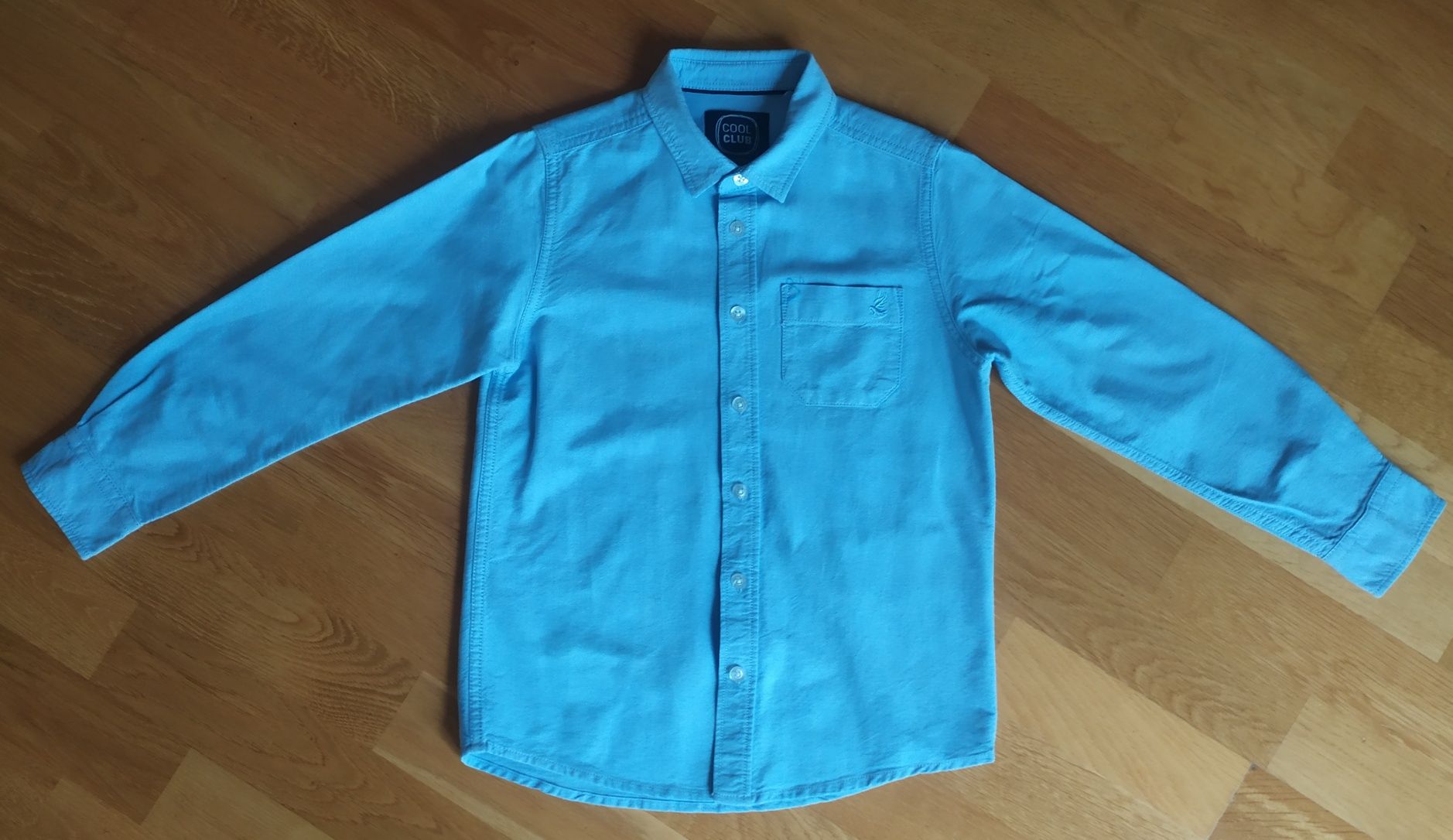 Smyk Koszula chłopięca z długim rękawem r. 134