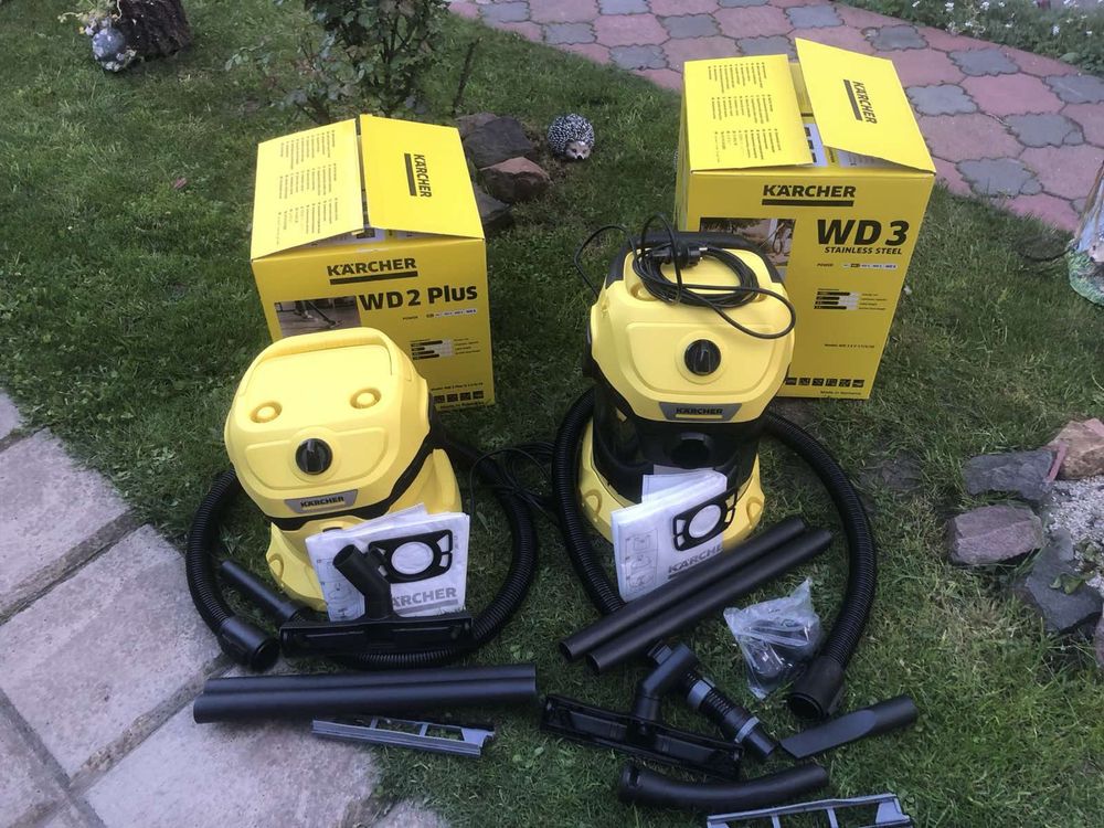 Пилосос Karcher WD 2 plus / WD 3 inox