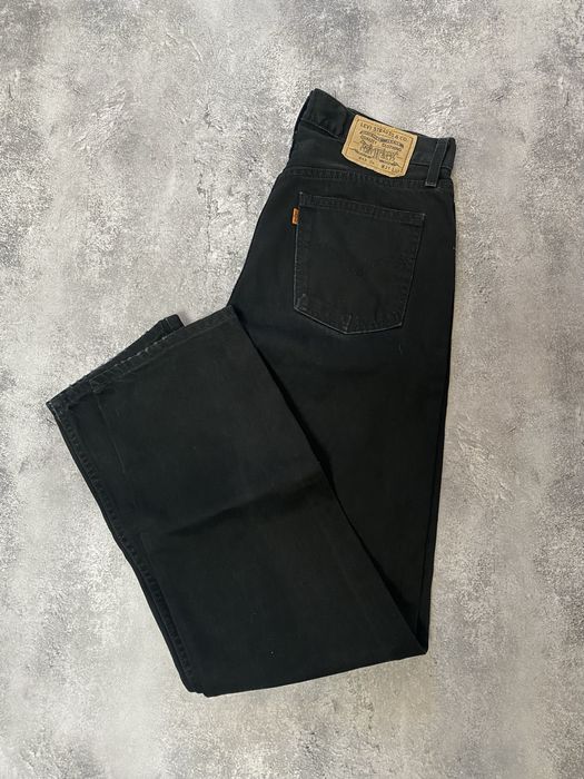Черные Мужские Джинсы Levis 615 04 vintage (штаны,левайс,501)