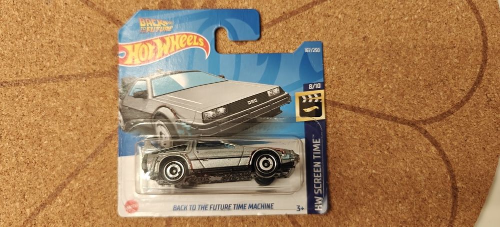 DMC DeLorean samochodzik hot wheels
