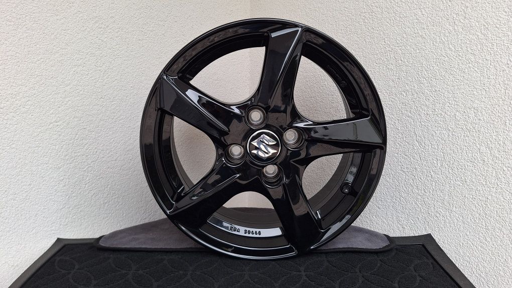 Nowe Alufelgi 4x100 R15 Toyota Yaris Suzuki Swift Czarny Połys