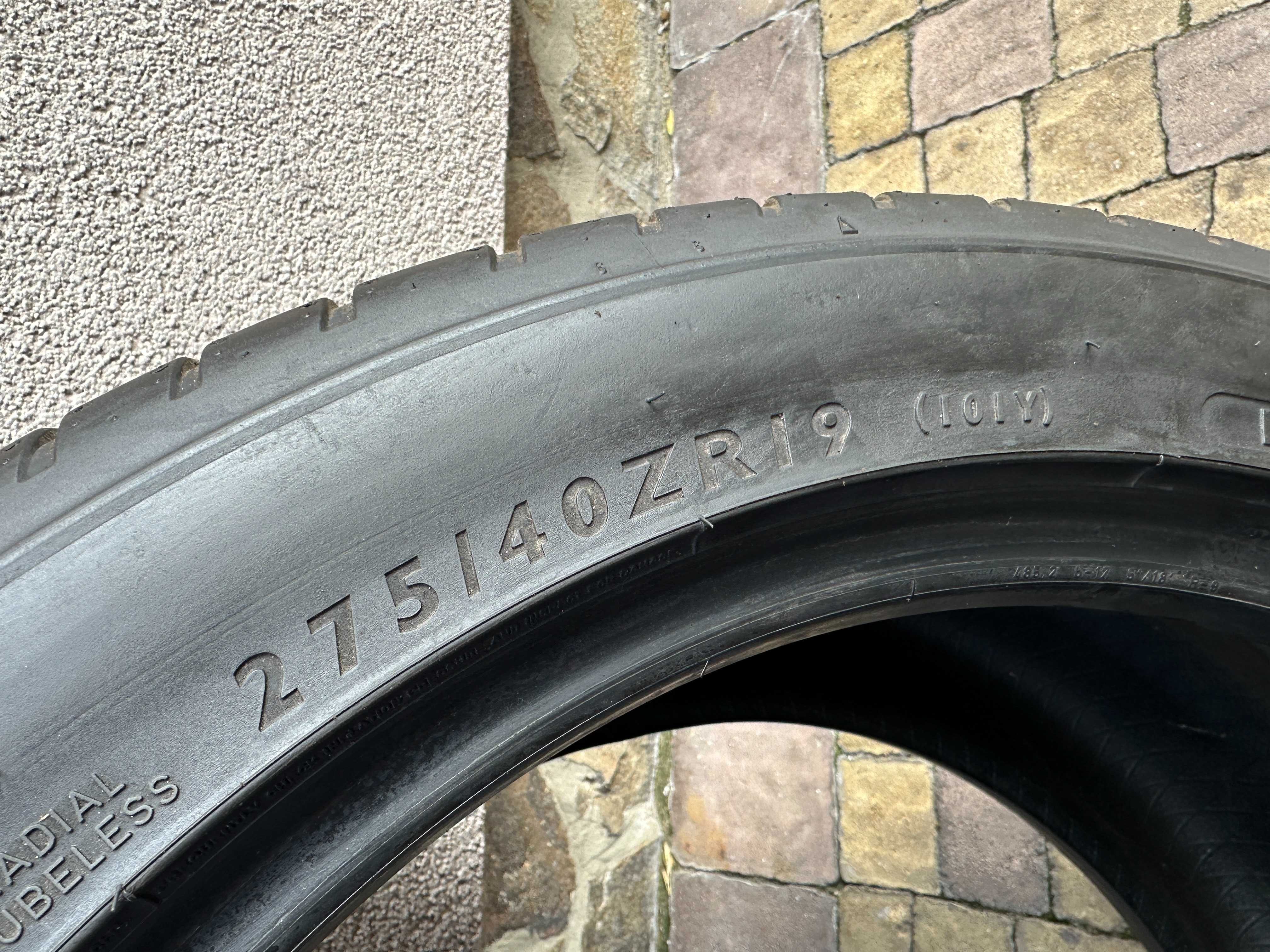 275-40 R19 101Y Dunlop Sport Maxx RT 2шт