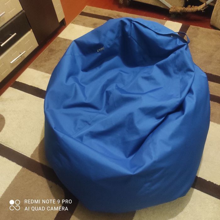 Пуфік, синій, в хорошому стані