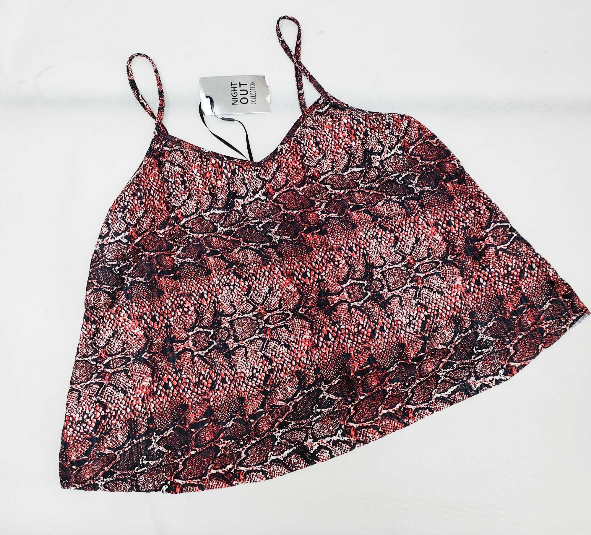 Koszulka top na ramiączkach oversize  BL0032 M JENNYFER