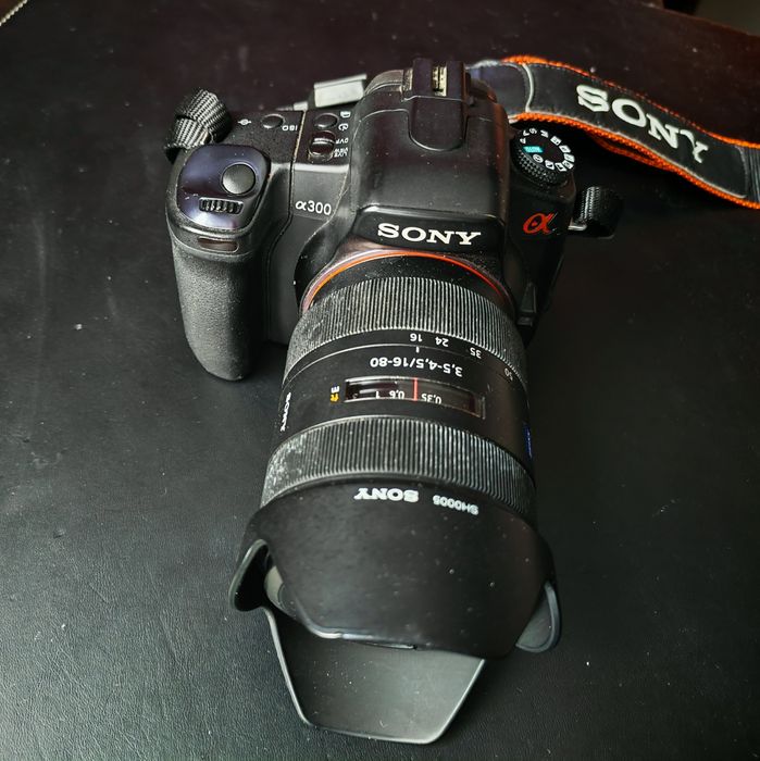 Aparat fotograficzny Alpha 300 lustrzanka cyfrowa